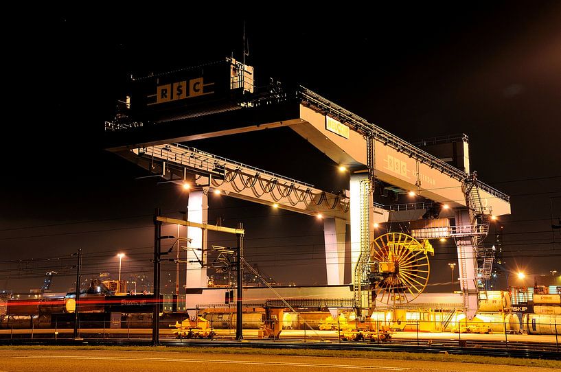 Rotterdam Haven Pernis Kraan par Hendrik-Jan de Koning