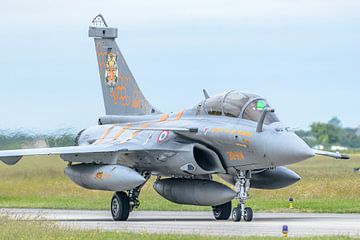 Dassault Rafale B tijdens de NATO Tiger Meet 2017.