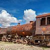 Der Zugfriedhof bei Uyuni in Bolivien von Roland Brack