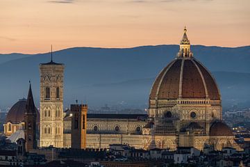 Zicht op de Kathedraal van Florence