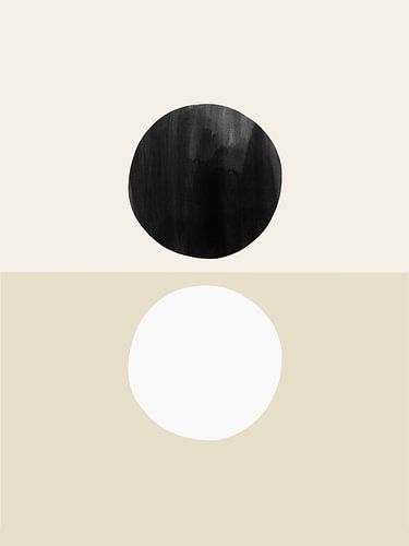 Dualismus Schwarz und Weiß