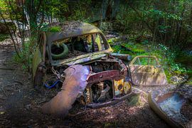 Ake's car graveyard Kyrkö Mosse-27 by ahafineartimages