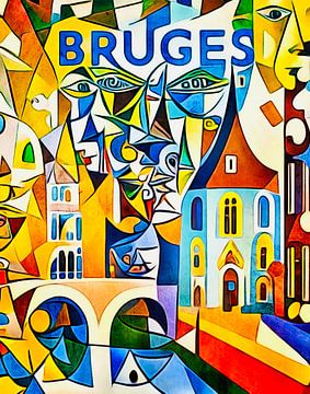 Bruges, Globetrotter by zam art
