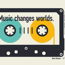 Nr. 8 Musik verändert Welten Nina Simone von Chungkong Art