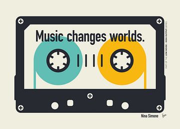 Nr. 8 Musik verändert Welten Nina Simone von Chungkong Art
