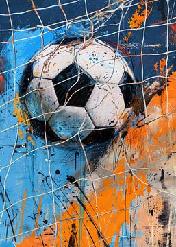 Voetbal #sport #voetbal van JBJart Justyna Jaszke
