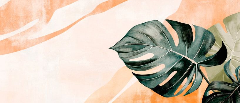 Tropische Blätter von Poster Art Shop