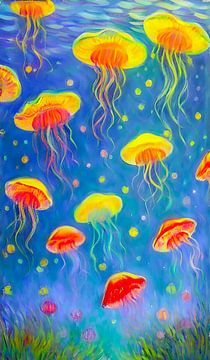 Jellyfish van Niek Traas