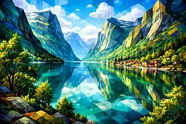 Fjordenlandschap