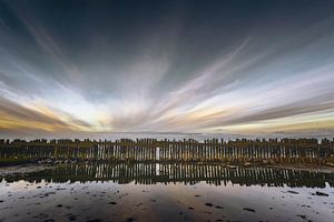 Trou de boue de la mer des Wadden sur Peter Poppe