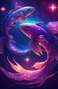 zodiac sign Pisces, sign of the zodiac by Jörg B. Schubert thumbnail
