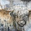 Vache Highland II sur Atelier Paint-Ing