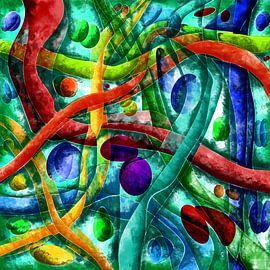 Abstrakte Kunst - Paradoxer Wahnsinn von Patricia Piotrak