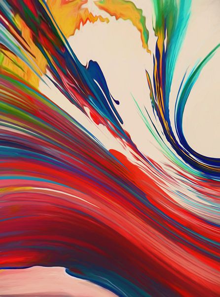 Abstract composition 864 by Angel Estevez