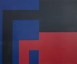 Composition van Moniek Voulon paintings