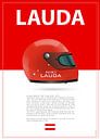 Niki Lauda helm van Theodor Decker thumbnail