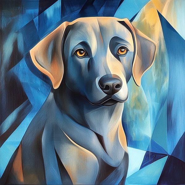 Labrador Portrait von Jutta Maria Pusl