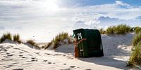 Avondstemming op het strand - Panorama