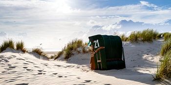 Abendstimmung am Strand - Panorama