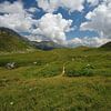 Mooi panorama in de Alpen van Peter Apers