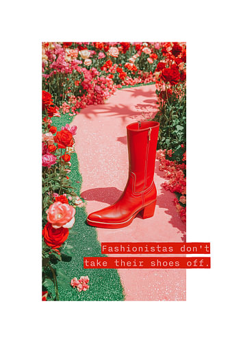 Fashionista’'n hun schoenen niet uitdoen
