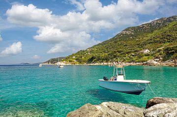 Kustlandschap op het eiland Elba van Peter Eckert