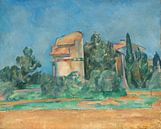 Der Taubenturm am Bellevue, Paul Cézanne von Meisterhafte Meister Miniaturansicht