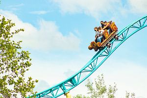 Roller coaster Tiki Waka Drop