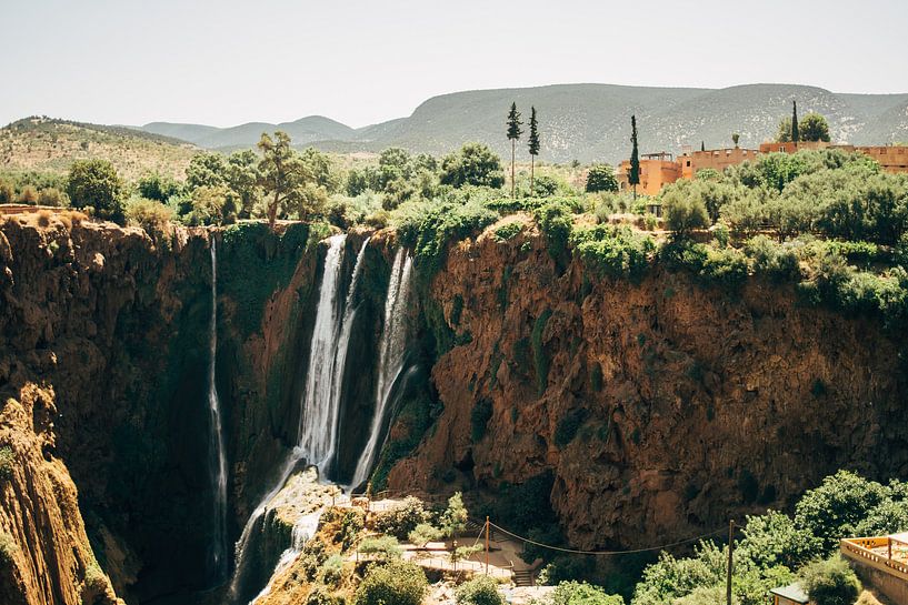 Wasserfall in Marokko von Patrycja Polechonska