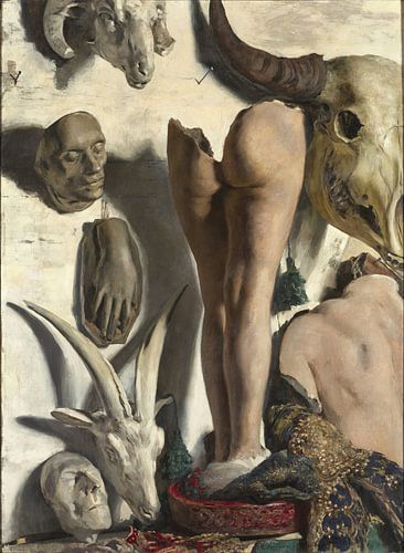 Mariano Fortuny, Stilleven. De pleisters in het atelier, 1940