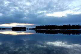 Lake is so calm now