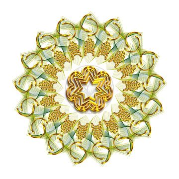 Kristal Mandala Engel Gabriël-4.8.2023 van SHANA-Lichtpionier