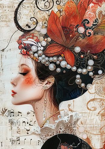 Female portrait | Symphony Silhouette