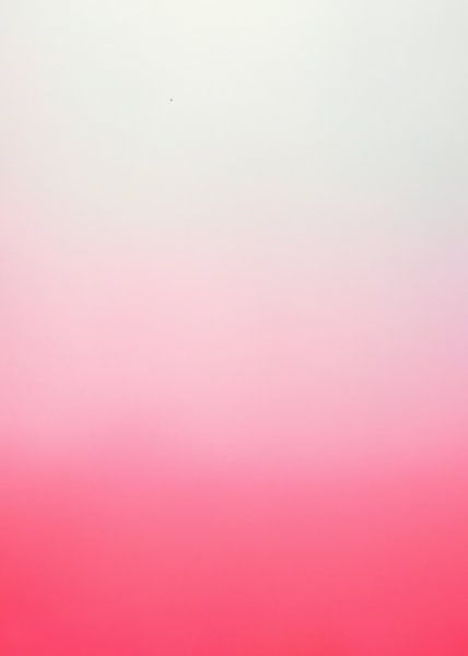 Kleurverloop in roze en wit van Studio Allee