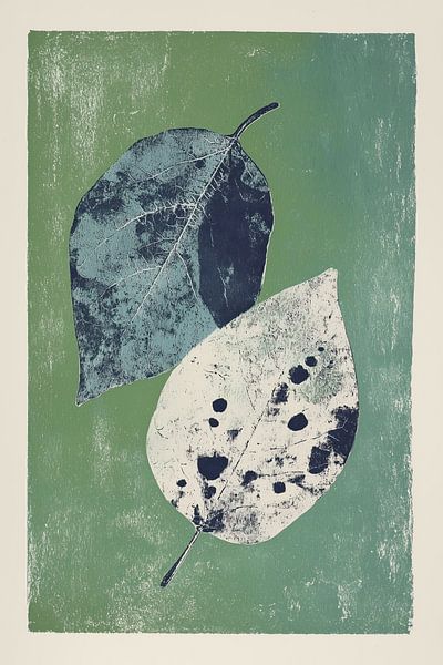 Deux feuilles par Thea
