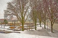 Winterbeeld Leuvehoofd van Frans Blok thumbnail