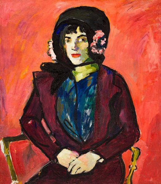 Portrait of a Girl, Henry Lyman Saÿen by Masterful Masters