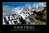 STK107082M-Controle: Inspirerende en motiverende poster