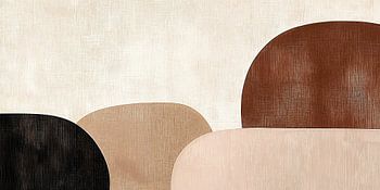 Abstraction in an Earthy Color Palette