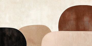 Abstraction in an Earthy Color Palette by Studio BB