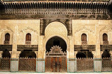 Medersa in Fes Marokko von Dieter Walther