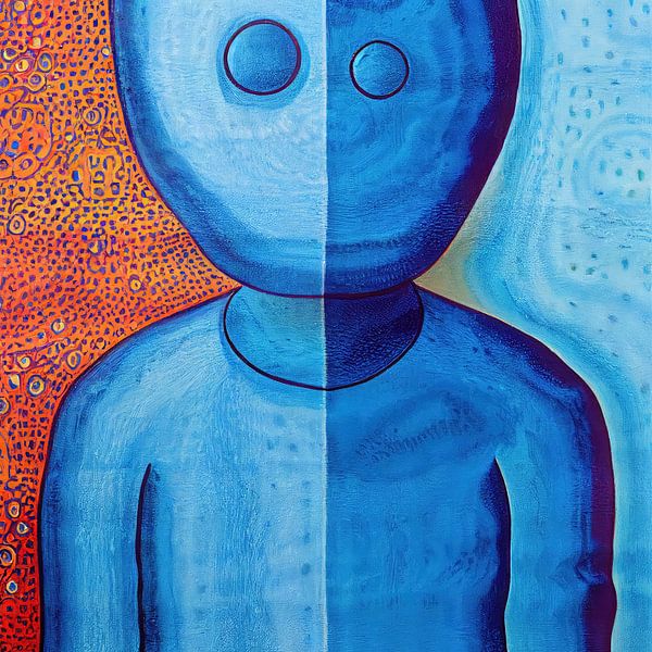 Split personality by Bert Nijholt