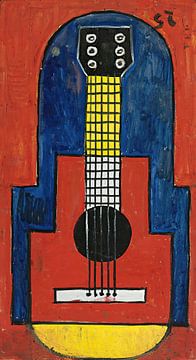 Joaquín Torres García - De gitaar (1935) van Peter Balan