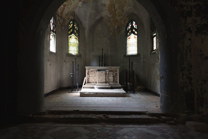 Urbex Kentschool Church Duitsland van Danique Verkolf