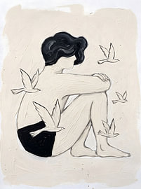 Quiet Reflection: Birds by HUGO