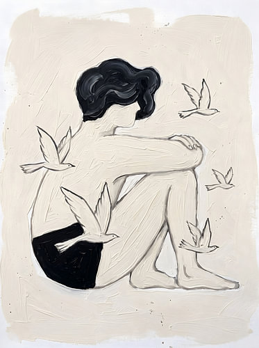 Quiet Reflection: Birds