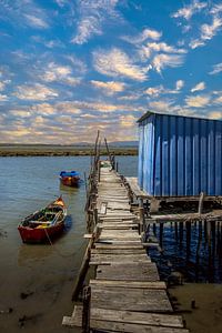 Aanlegsteiger in Porto Palafita da Carrasqueira