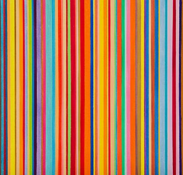 Stripes colourful 'Je t'aime'