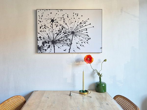 Motif floral, simplicité