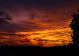 Sunset in Curaçao by Falisha Lavooij